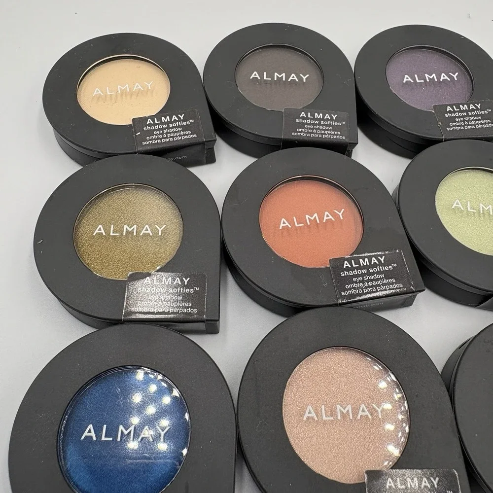 Lot Of 10 Almay SHADOW SOFTIES Powder Eyeshadow Singles Eye Shadow NEW